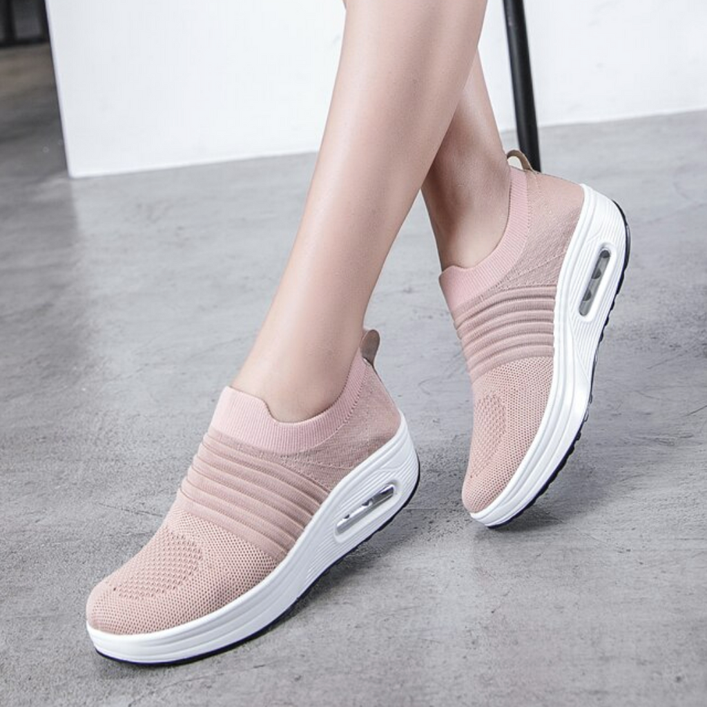 Gofit Women's Flat with Platform Mesh Walking Shoes Ultra Seller Shoes