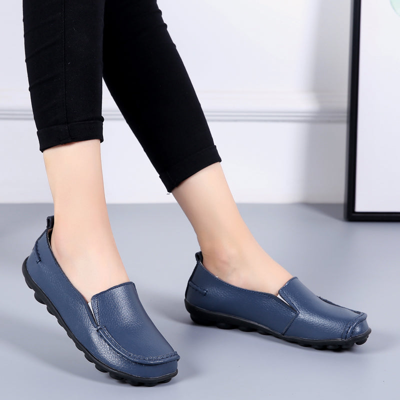 debbie womens loafer shoes slip on blue ultra seller shoes