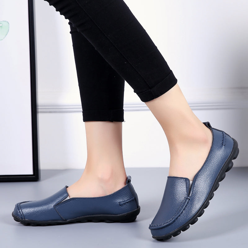 debbie womens loafer shoes slip on blue ultra seller shoes