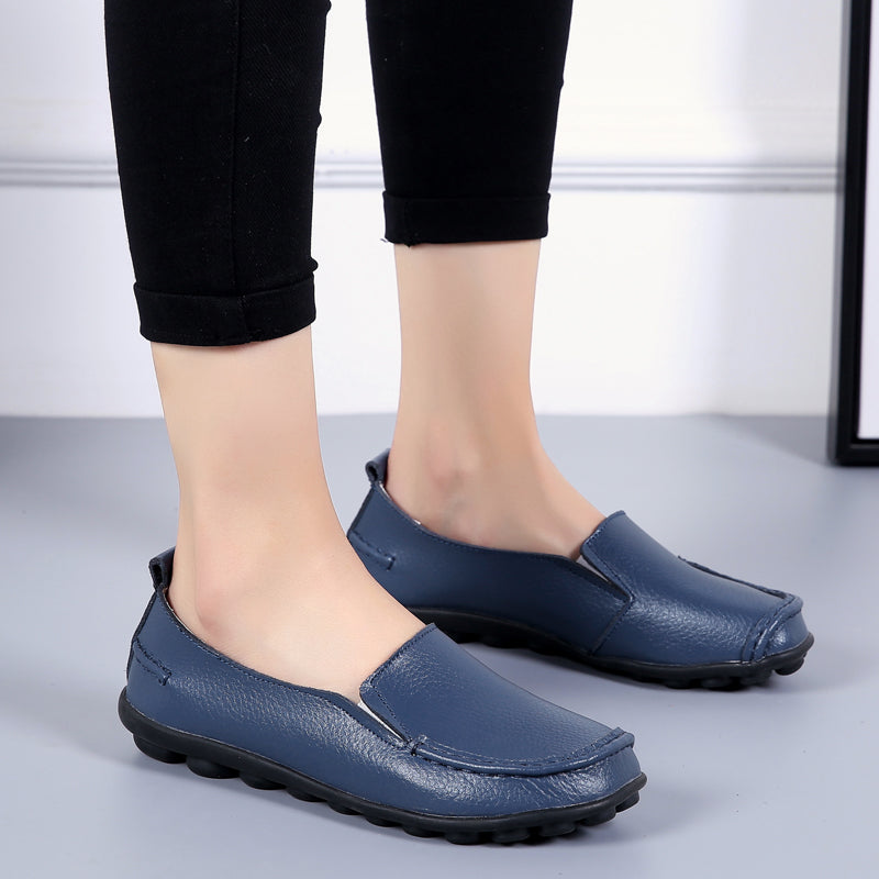 debbie womens loafer shoes slip on blue ultra seller shoes