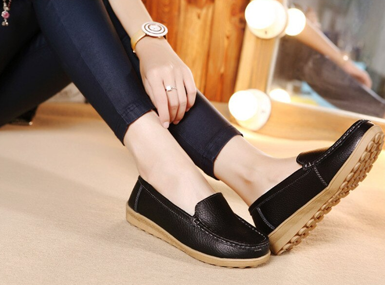 Non-slip Loafer Color Black Size 8 for Women