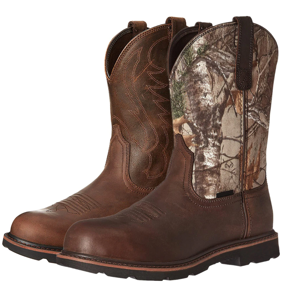 Cowboy Boots Color Brown Size 9.5 for Men