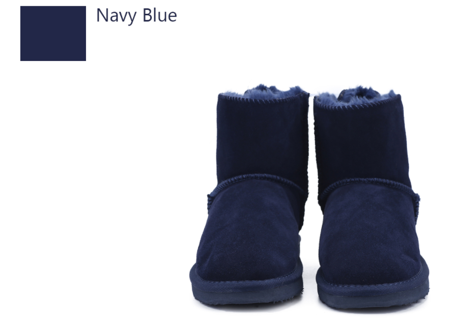 Snow Boots Color Blue Size 6 for Women