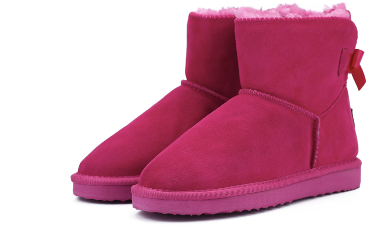 Snow Boots Color Red Size 8 for Women