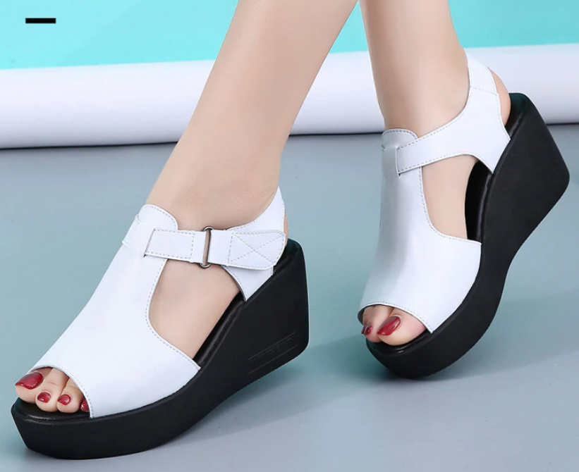 Juliann Women's Sandal Leather Platform | Ultrasellershoes.com – USS® Shoes