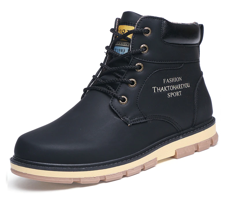 Winter Boots Color Black Size 7 for Mens