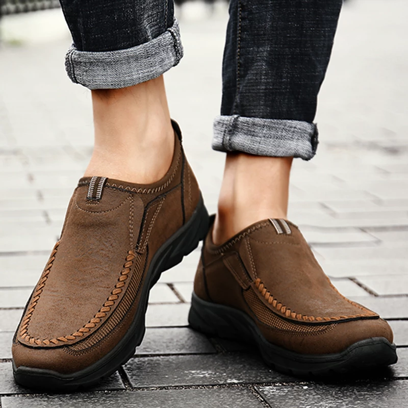 slip on loafer color brown size 7 for women