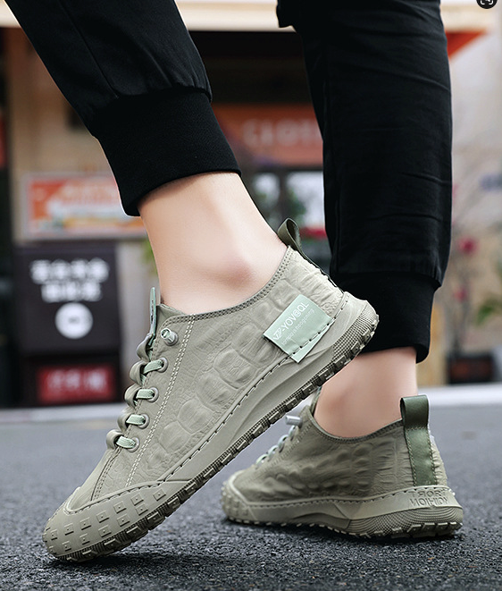 flats sneaker color green size 7.5 for women