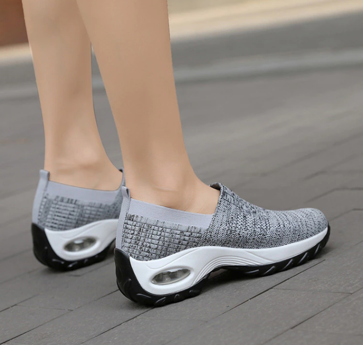 platform shoes color gray size 6 for women