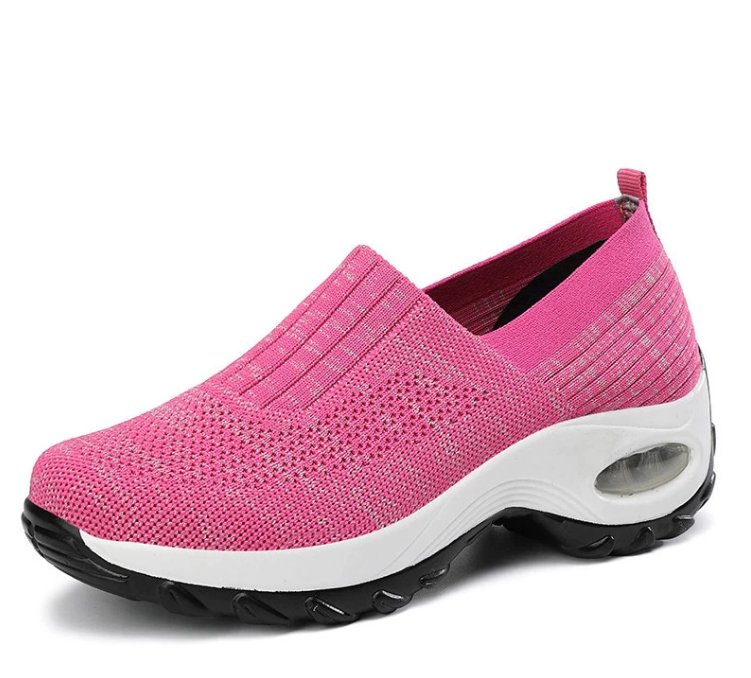 platform sneakers color rose size 5.5 for women