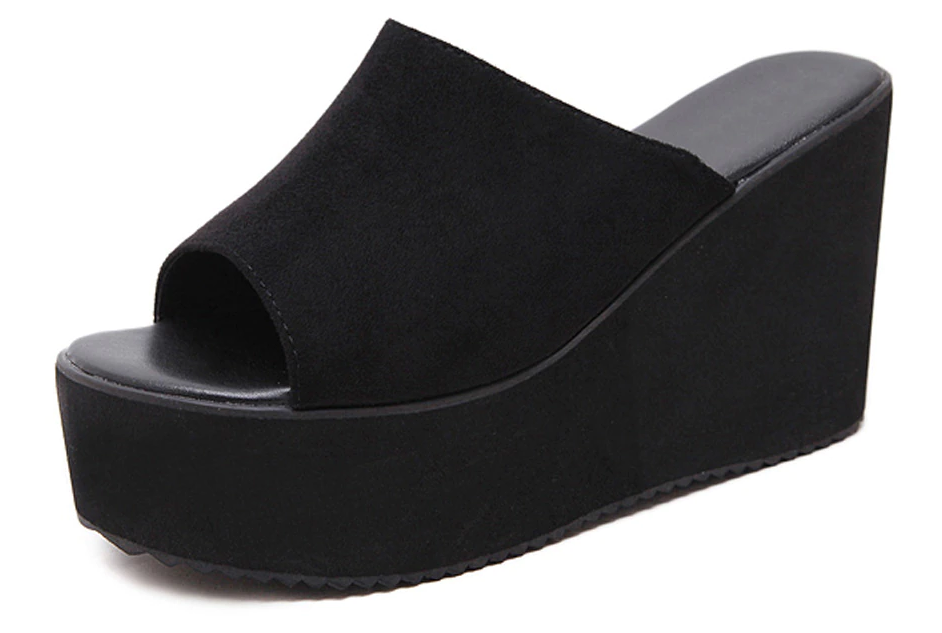 Summer Sandal Color Black Size 5 for Women