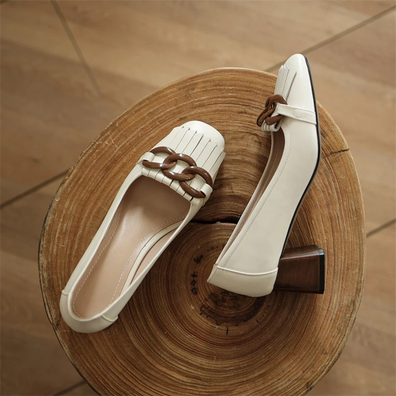 casual pumps shoes color beige size 5.5 for women