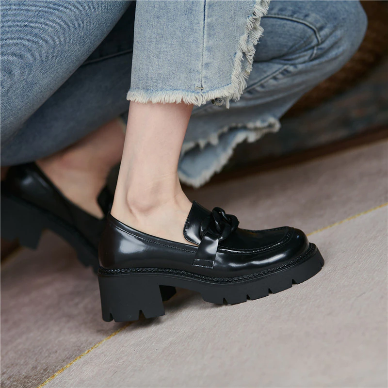 May Women's Chunky Heel Platform Shoes | Ultrasellershoes.com – USS® Shoes