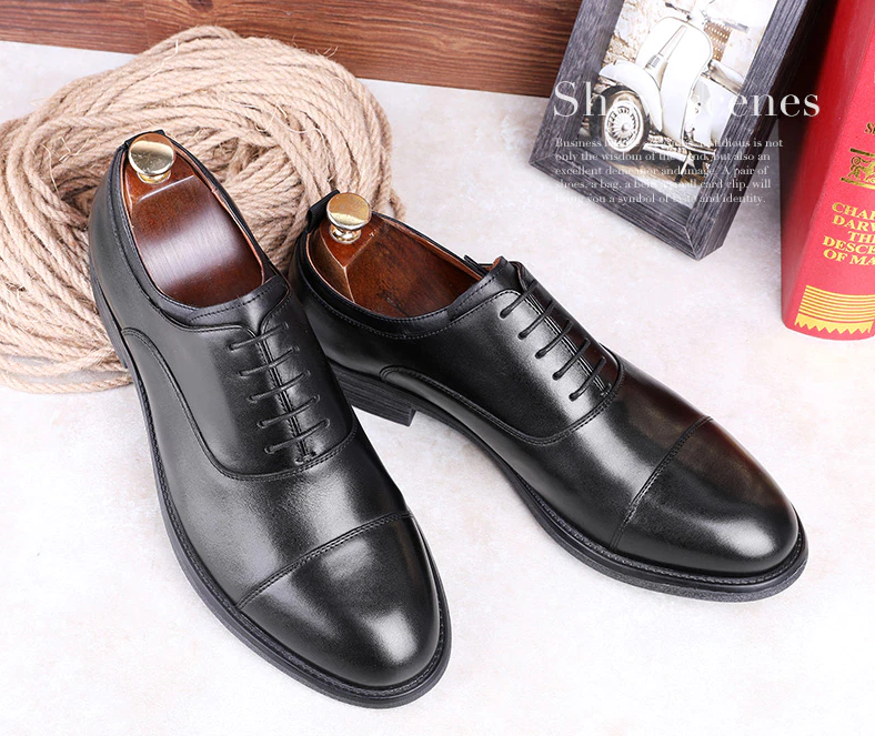 Milan Men's Leather Oxford Shoes | Ultrasellershoes.com – Ultra Seller ...