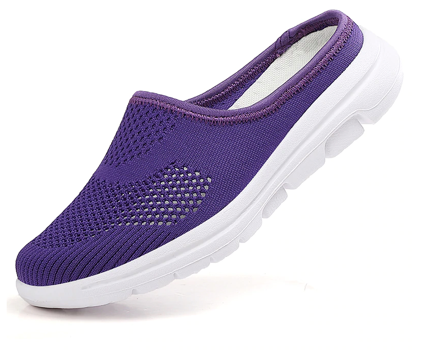 Mesh Clogs Color Purple Size 6 for Women