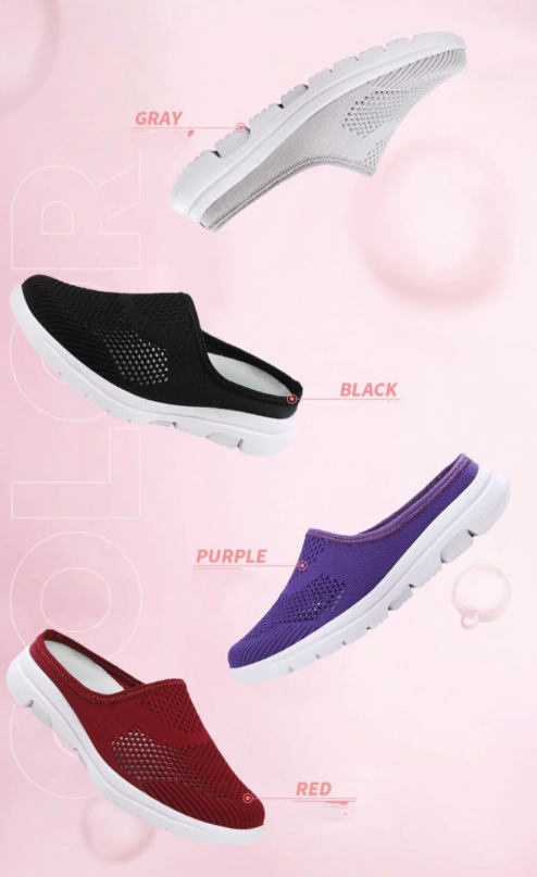 Breathable Clogs Color Black Size 8 for Women