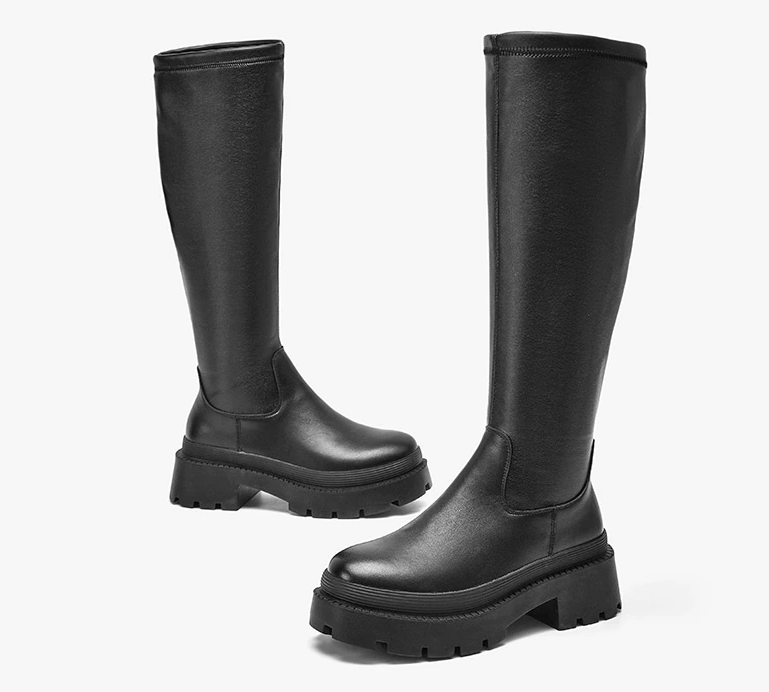 Milton Women's Long Boots With Platform | Ultrasellershoes.com – Ultra ...