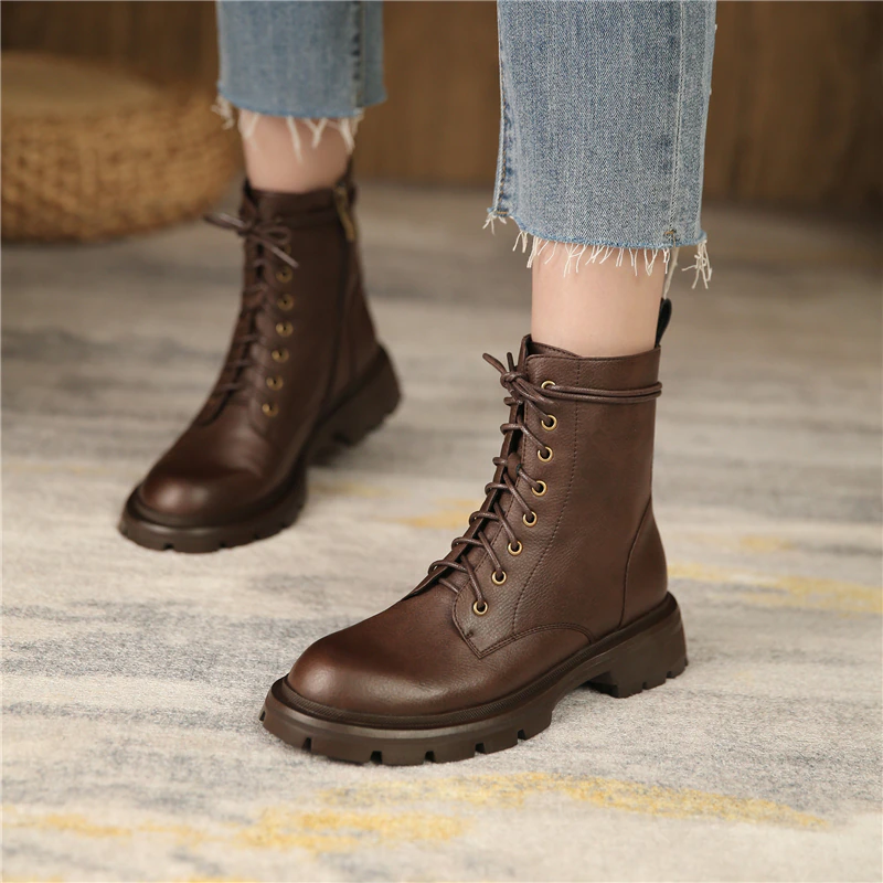 Myers Women's Leather Boots | Ultrasellershoes.com – USS® Shoes