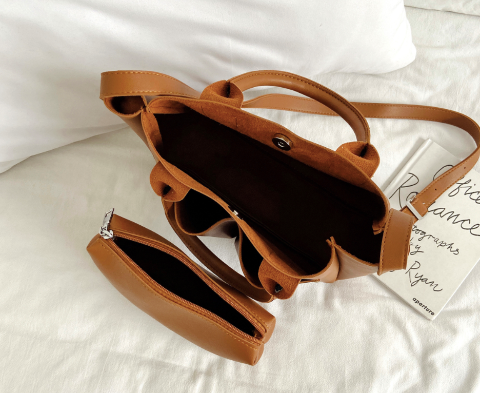 Travel Handbag Color Brown Medium for Women