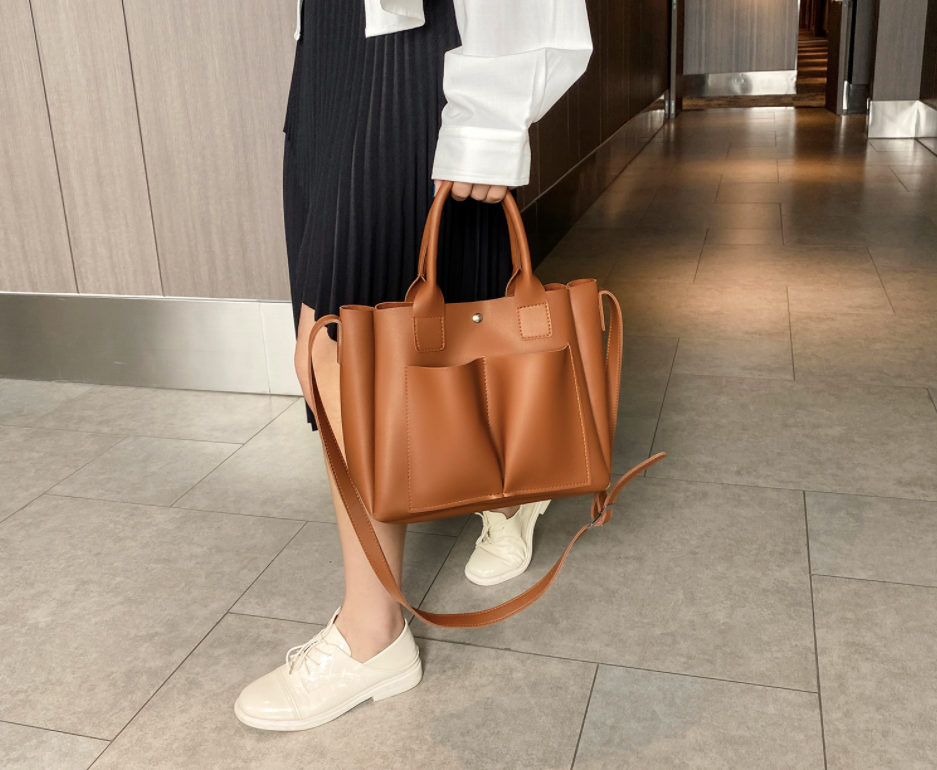 Travel Handbag Color Brown Medium for Women