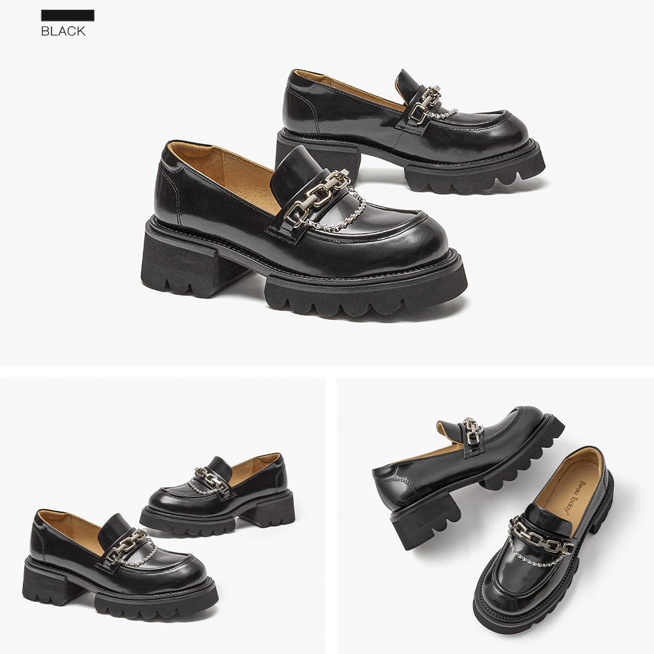 platform shoes color black size 6 for women
