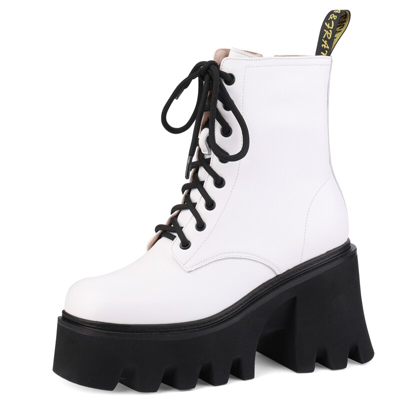 Rouco Women's Leather Platform Boots | Ultrasellershoes.com – USS® Shoes