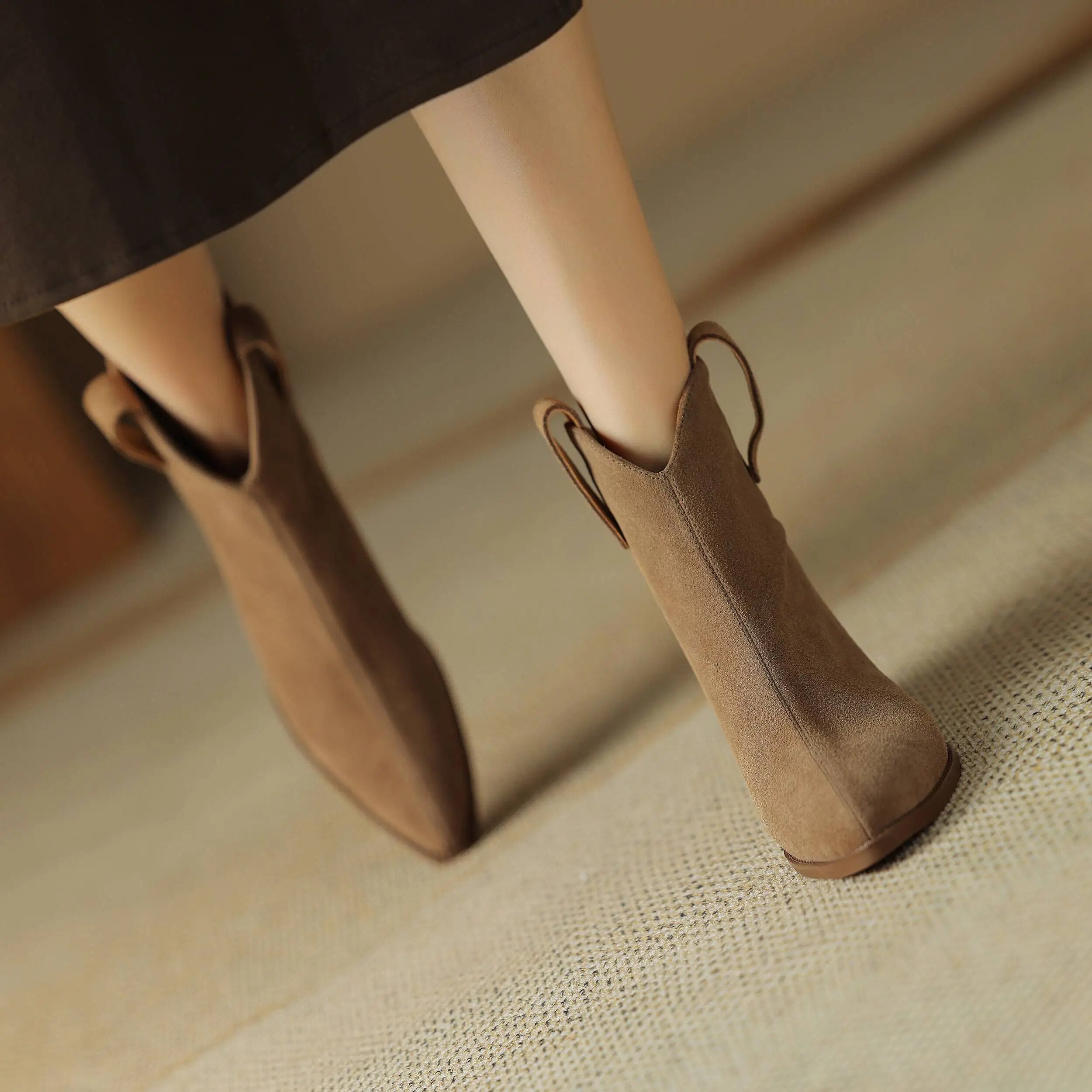 Western Boots Color Brown Size 5.5 for Women