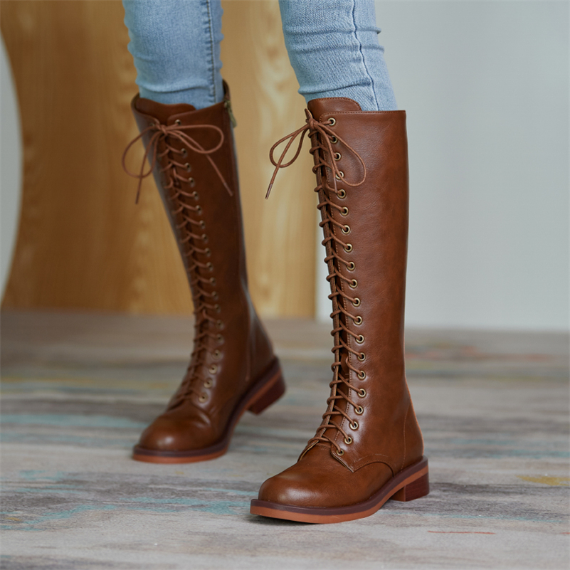 Winter Boots Color Brown Size 7 for Women