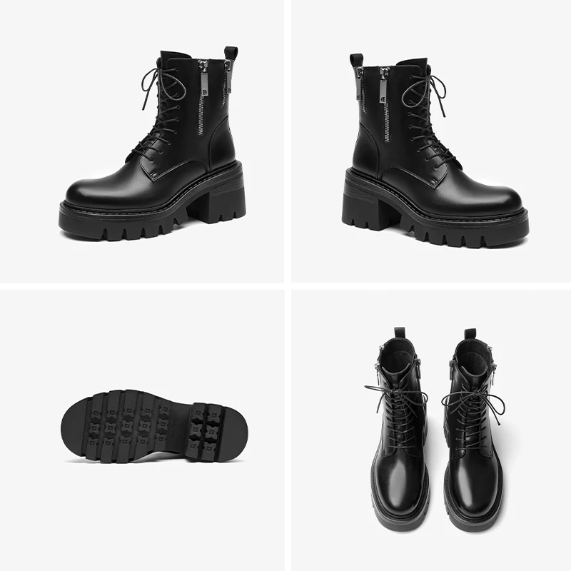 Winter Boots Color Black Size 6 for Women
