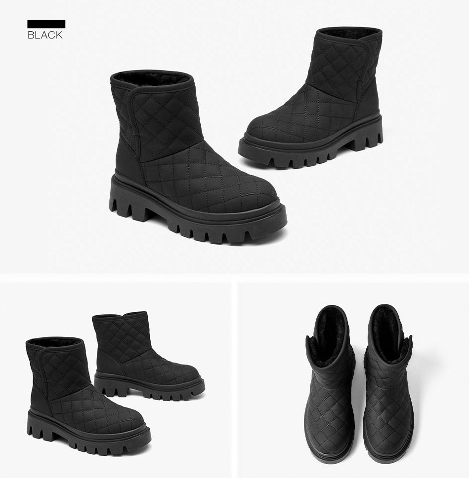 Snow Boots Color Black Size 6 for Women