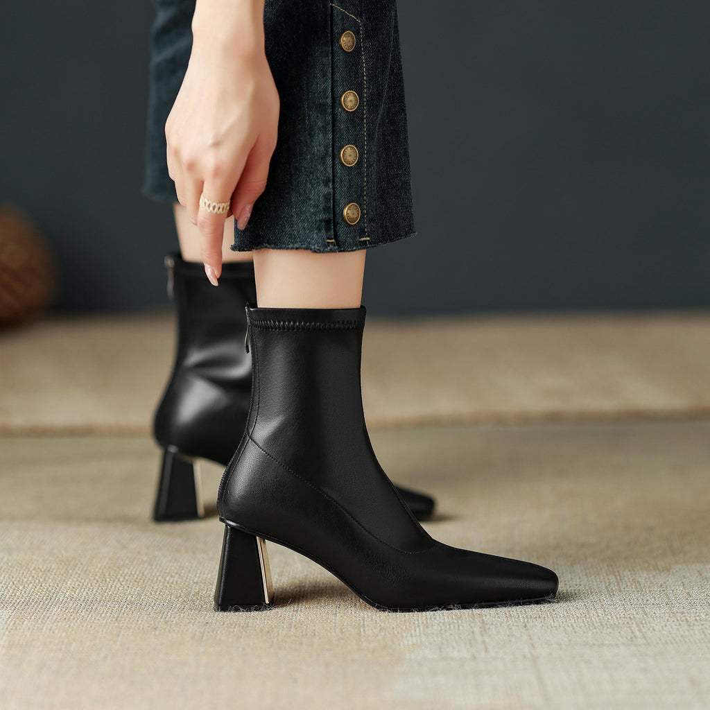 Dress Boots Color Black Size 8 for Women
