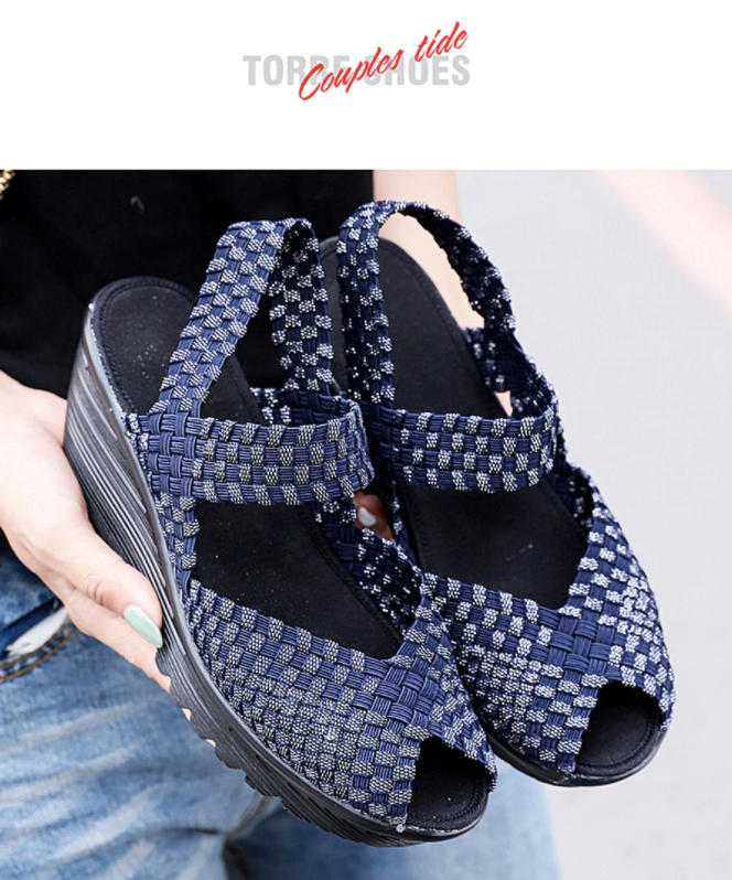 Hera Wedge Shoe Color Navy Blue Ultra Seller Shoes Cheap Wedges Online Store