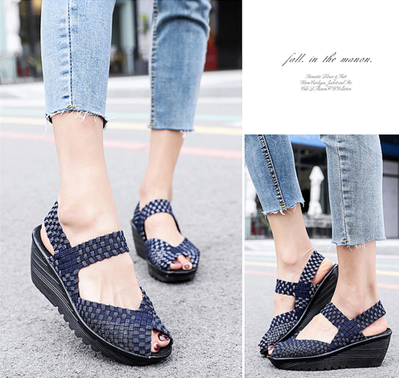 Hera Wedge Shoe Color Navy Blue Ultra Seller Shoes Cheap Wedges Online Store