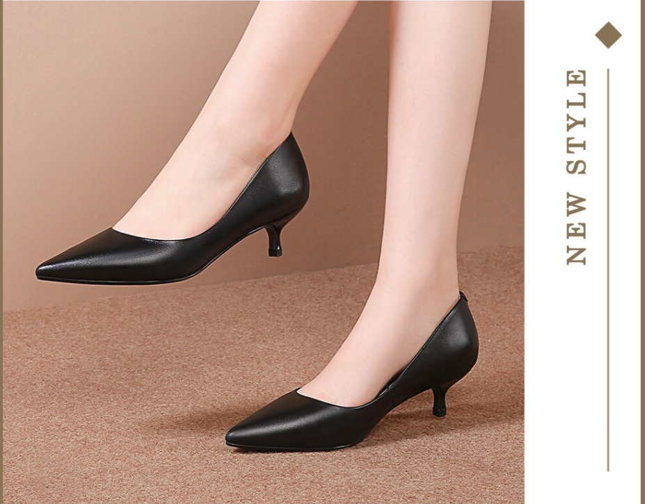 Abellan Pumps Shoe Color Black Ultra Seller Shoes Leather Shoe Online Store