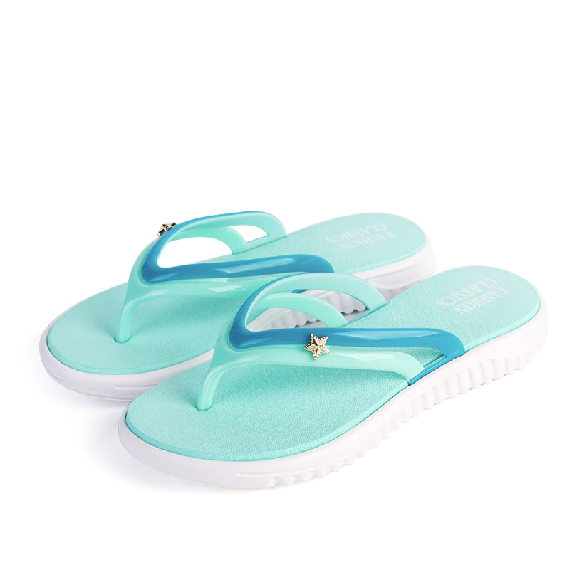 Flip Flops Bluefish Shoe Color Green Ultra Seller Shoes Comfortable Slippers For Women Beach Shoes Online Store