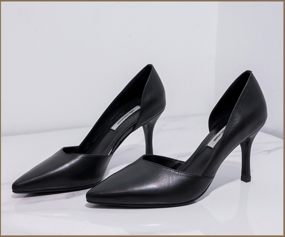 Carlisle Pumps Shoes Party Shoes Black Genuine Leather Shoes Ultra Seller Online USA