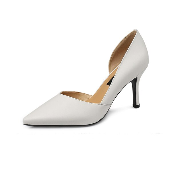 Carlisle Pumps Shoes Party Shoes White Genuine Leather Shoes Ultra Seller Online USA