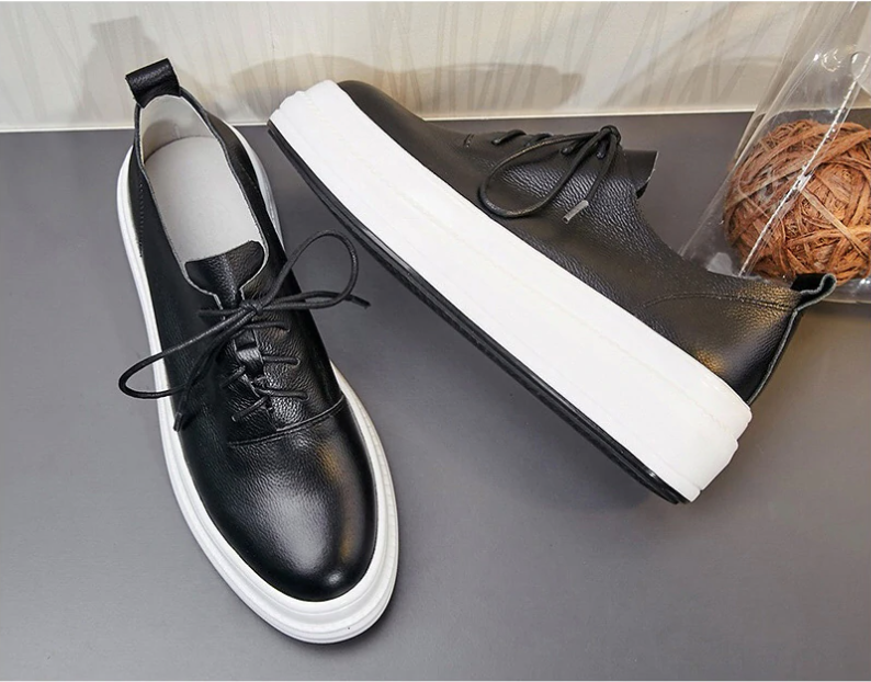 platform sneaker color black size 8.5 for women