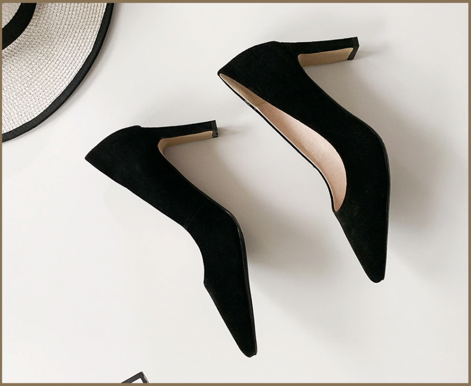 Freya Pumps Shoe Color Black Ultra Seller Shoes Leatrher Affordable