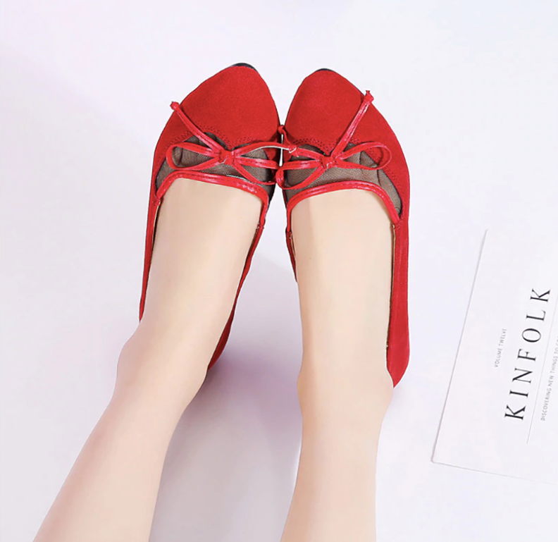 Morrigan Flat Shoe Red Comfortable Shoes Ultra Seller Online Store