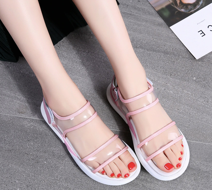 Nerthus Wedges Shoe Color Pink Ultra Seller Women's Shoes Cheap Beach Slippers