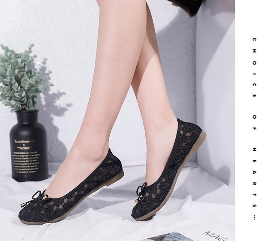 Rosmerta Flat Shoe Color Black Ultra Seller Shoes Online Store