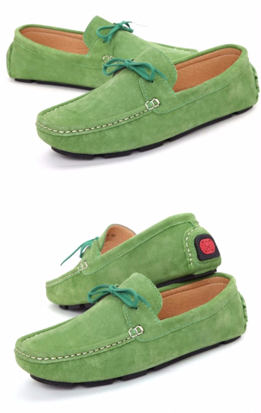 Astarté Loafers Shoe Color Green UltraSeller Shoes  Womens Loafers Leather Comfortable Shoe OnlineShop 