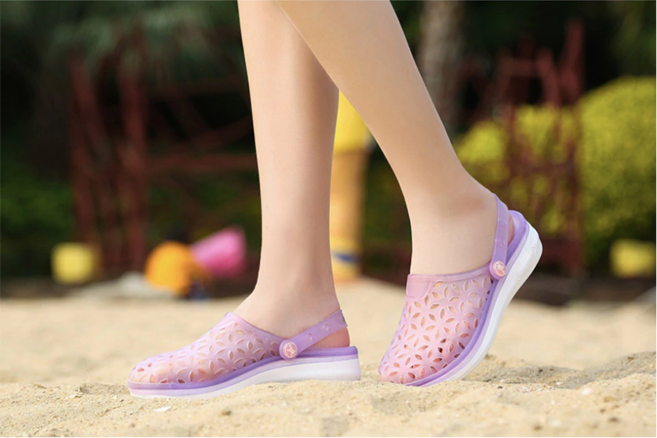 Medeina Flip Flops Shoe Color Purple Ultra Seller Shoes Casual Slippers for Women Female Beach Shoes Online Store