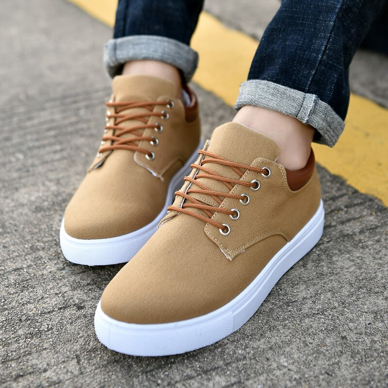 casual sneaker color brown size 9.5 for men