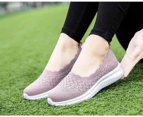 Breathable Loafer Color Pink Size 8.5 for Women