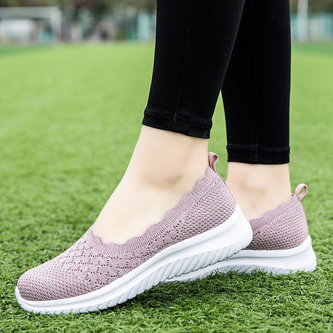 Breathable Loafer Color Pink Size 6 for Women