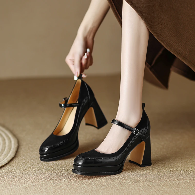 dress pump shoes color black size 7 for women
