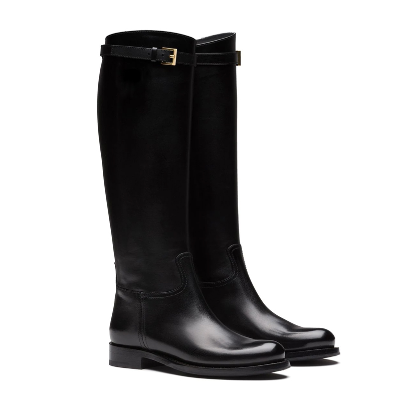 dress boots color black size 7 for women