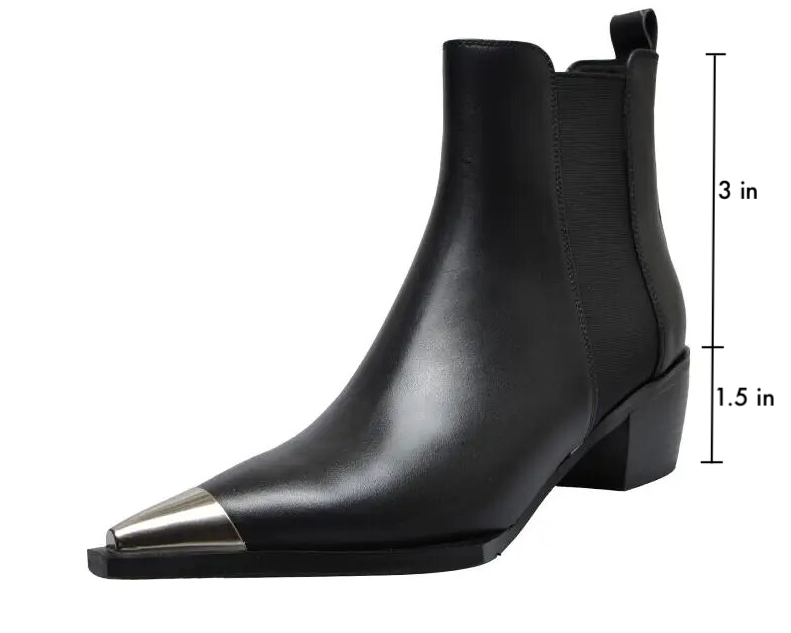 high quality boots color black size 5 for women